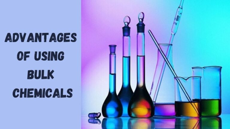 Advantages of Using Bulk Chemicals
