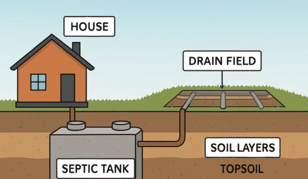 Modern Septic System Installation